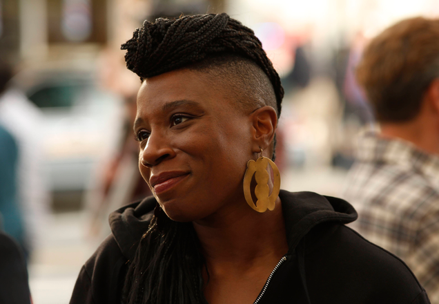 Aisha Hinds as Pastor Janae in Shots Fired (Fred Norris/Fox)